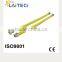 stainless steel gas hose with yellow cover/shrink