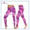 Womens Full Length Nylon/spandex Digital Printing Sports Leggings