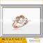 Top product high quailty jewelry light box with metal frame for wholesale or retail