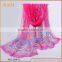Main product attractive style silk tie and dye scarf with good offer