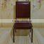 2016 Good Quality Metal Leather Restaurant Dinning Chair for hotel