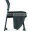 Bifma black training chair with tablet / student study training chair