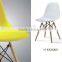 China Supplier Replica Plastic Chair with Wooden Leg
