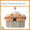 Wholesale insulated cooler bag foldable shopping cooler basket