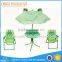 Yes Folded and Garden Set Specific Use Round Metal Tables and Chair Set For Kids