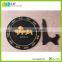 Other home decor Round plate shape golden cow Chinese fengshui ornaments products