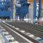 auto h beam steel plate steel shot blasting machine for marine castings