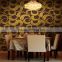 Gleaming Metallic Wallpaper in Gold Foil purples manufacture Foshan Guangdong ,China