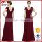 New arrival Women prom gown plain chiffon gown for women Vestido de baile