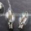 Best selling e14 ac110v ac220v cob filament led bulb