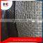 Brass curved woven crimped wire mesh fencing