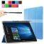 Slim Smart Fold Stand PU Leather Case for Samsung Tab Pro S,Many Colors Are Available