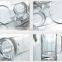 Classical cold clear glass mug with handle 300ml