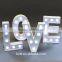New mould marquee letter light MR & MRS wedding decoration marquee letters light