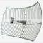 Ameison 2400-2483MHz outdoor 2.4 GHz 24dbi grid parabolic point to multi point antenna