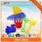 Plastic Summer Sand Toys Beach Boat Toy Set 6pcs