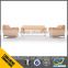 2016 beige color unique design with PU /leather reception Synthetic Leather Material Office sofa