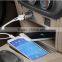 Dual USB-Port Car Charger for iphone 6 6s Stainless Steel Safety Hammer