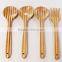 Bamboo kitchen tool 4 sets cooking bamboo spoon
