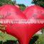 Led inflatable heart-shaped wedding decoration