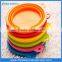 Folding Silicone Pet Bowl Plastic Bowl for Pet