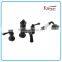 4-hole Black Antique Brass Bathtub Faucet
