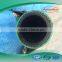 Hdpe discharge pipe with rubber suction hose for marine dredging
