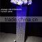 Tall crstal walkway stand, walkway flower holder pillar for weddings