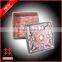 high quality cutomized made sliver pewter metal luxury jewel trinket box