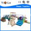 indoor amusement park equipment indoor wooden playground slide kids gym equipment