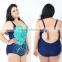 2016 New Wholesale Big Size Swimwear Women Sexy Push Up Plus Size Bikini High Waist Swimsuit