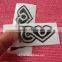 Transparent safe vinyl sticker for cakes