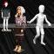 Colorful plastic children mannequin