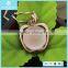 Rose Quartz Apple Shaped Pendant Jewelry Wholesale of 2015 Valentine Gift