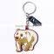 promotion custom tweety 3d soft pvc keychain