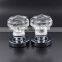 55mm transparent shining crystal closet dressing cabinet pull handle