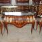 French marble top commode