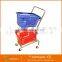 iron supermarket basket with wheels shopping carts for seniors bag carrier plastic shopper bags