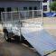 6x4 7x4 8x4 aluminium box trailer with ramp