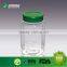 square shape plastic FDA free empty 500g pet honey jar
