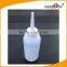 Empty PE material 120ml 4oz squeezable plastic glue bottle wholesale