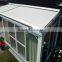 Aluminium Awning Shade for Outdoor Tempered Glass Greenhouse & Sun Room Roof