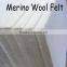 customized size industrial 100% merino wool felt
