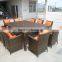 Garden Rattan Furniture 10 Seater Outdoor Dining Set