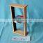 Handmade desktop commercial used solid wooden cd racks wholesale