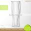 Microwave Dishwasher Oven Safe Double Wall New Glass Cup Beer
