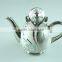 Siliver chromed Porcelain Teapot with lid, 800 ml water pots&kettles Chaozhou Stock