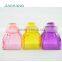 square buttom airtight glass preserve container with bird ceramic lid