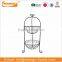 Metal Wire Two Layers Garden Flower Basket