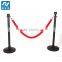Widely Used post and rope barriers for hospital crowd control